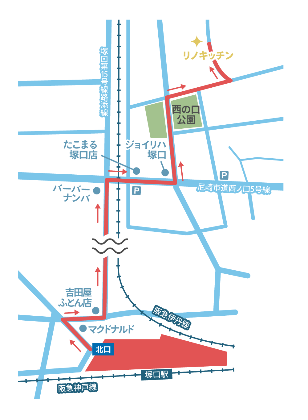 リノクレア株式会社 地図